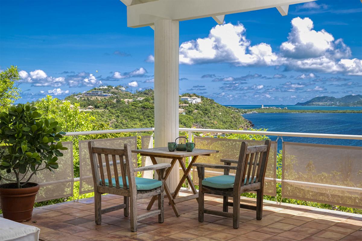 A louer villa 3 chambres Terres Basses Saint Martin_ Terrasse - 6